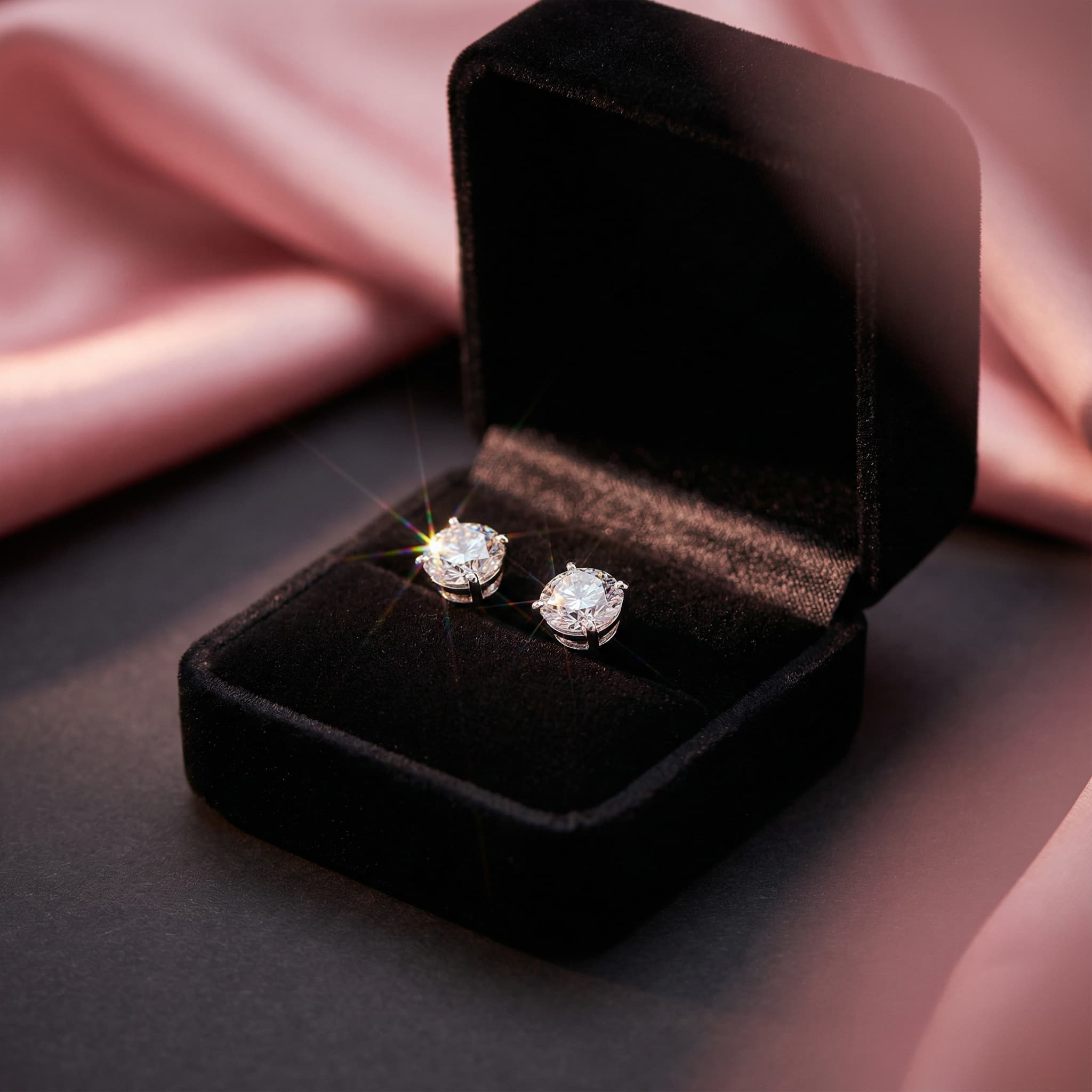 Diamond studs welcome gift for new VVS creators